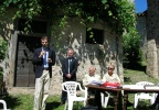 Marco Gerosa, Gianfranco Lazzarini, Clemente Fedele e Adriano Cattani