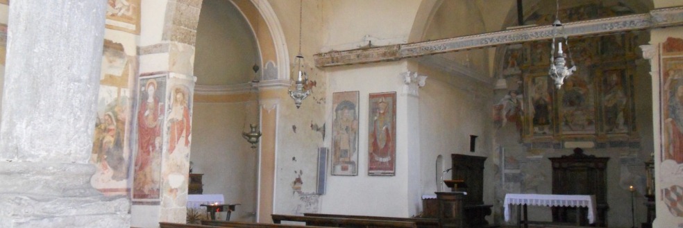 Interno della Chiesa dei Santi Cornelio e Cipriano