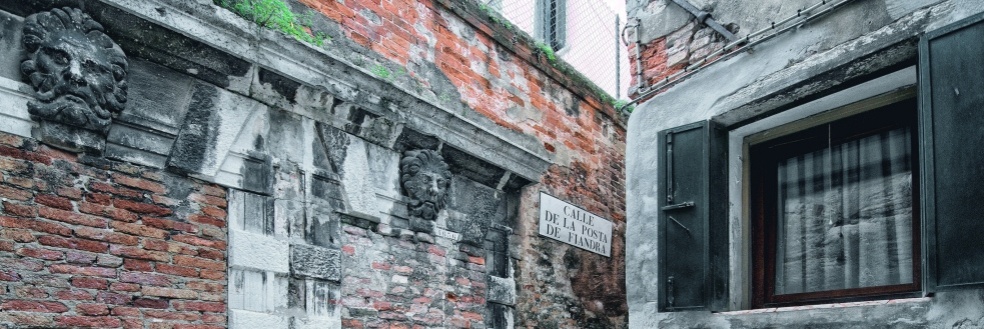 La Calle de la posta di Fiandra a Venezia