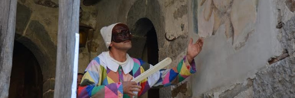 Affreschi del registro inferiore del presbiterio