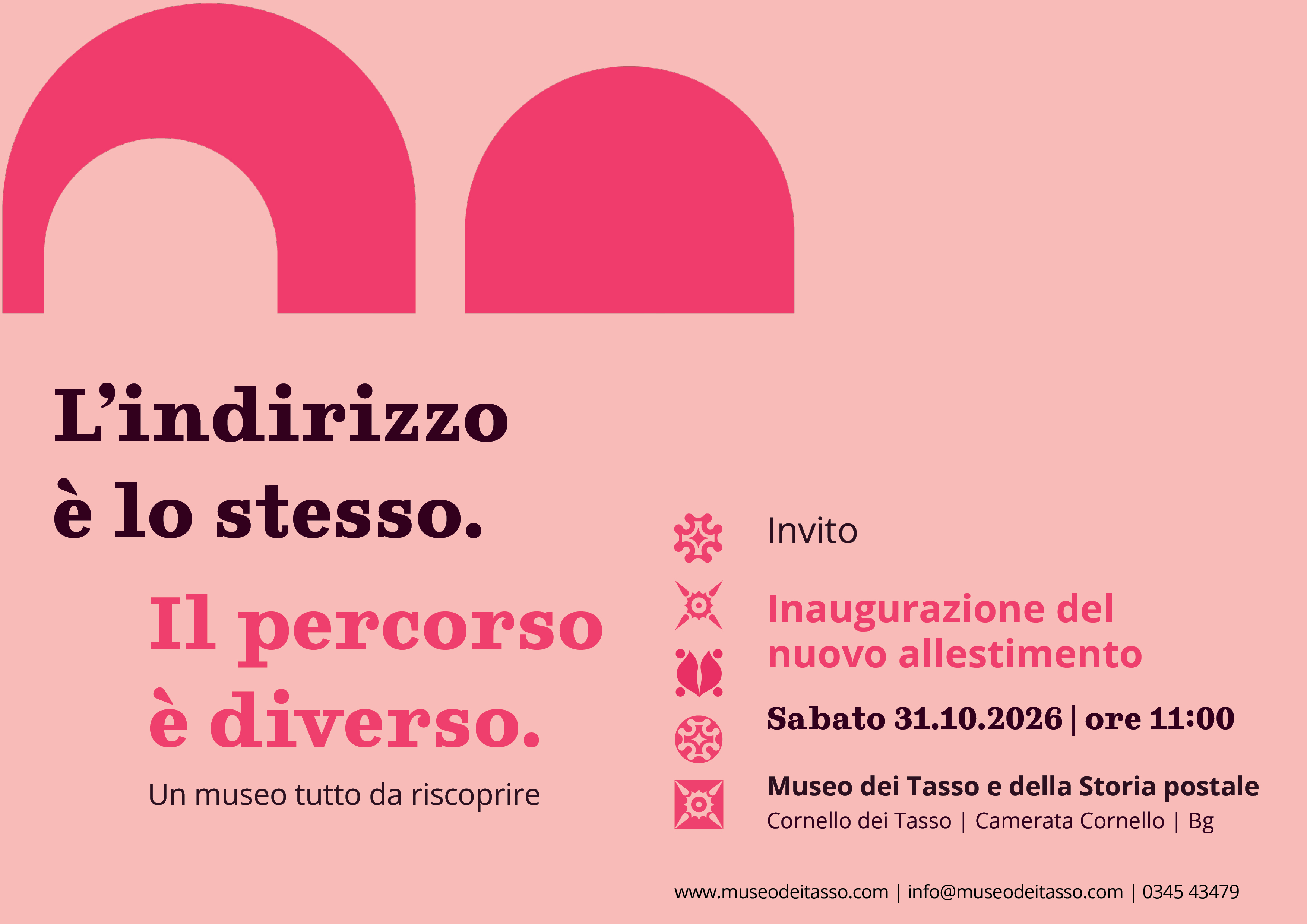 Invito inaugurazione Museo