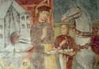Affresco dedicato a San Eligio