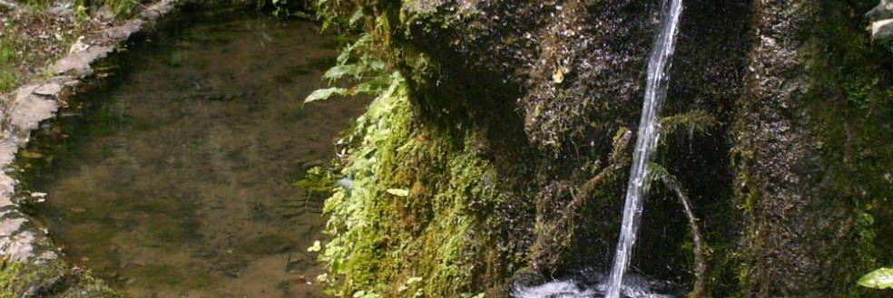 Fontana lungo la Via Mercatorum