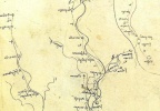 Mappa della Valle Brembana di Leonardo da Vinci