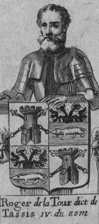 Ruggero Tasso (incisione tratta da E. Flacchio, particolare) Ruggero Tasso (incisione tratta da E. Flacchio, particolare)